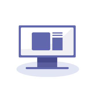 テンプレートデザインのアイコン